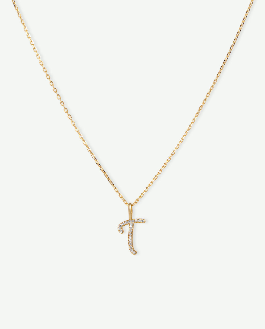 Letter T Charm