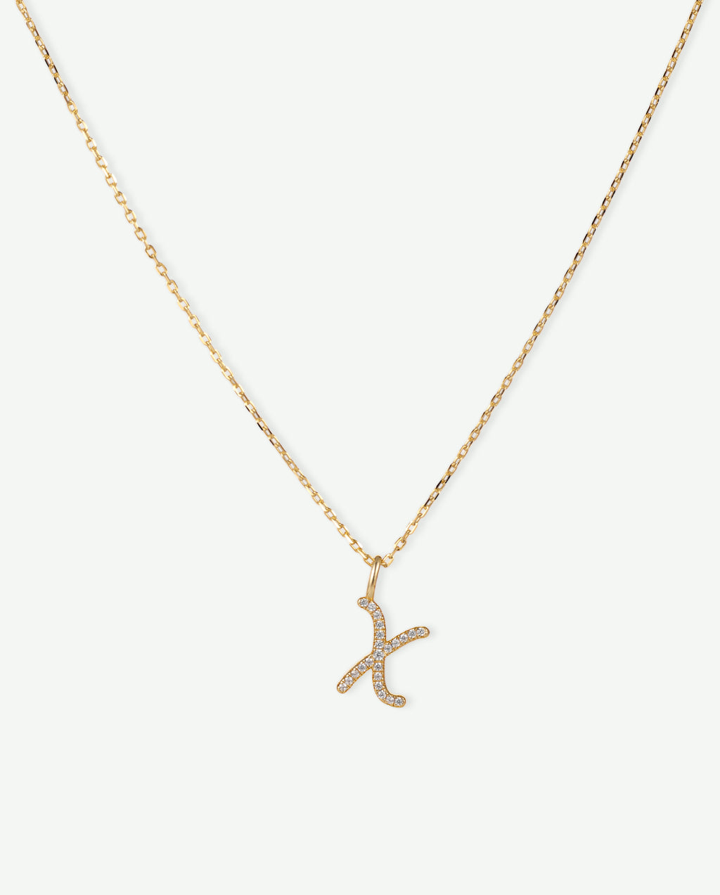 Letter X Charm
