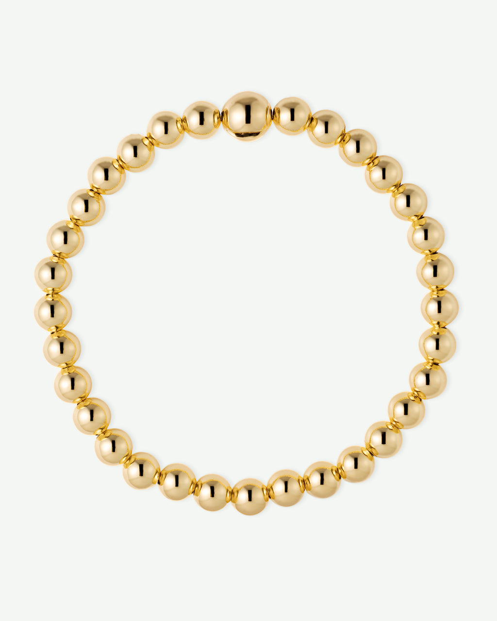 Gold Beaded Bracelet / Necklace