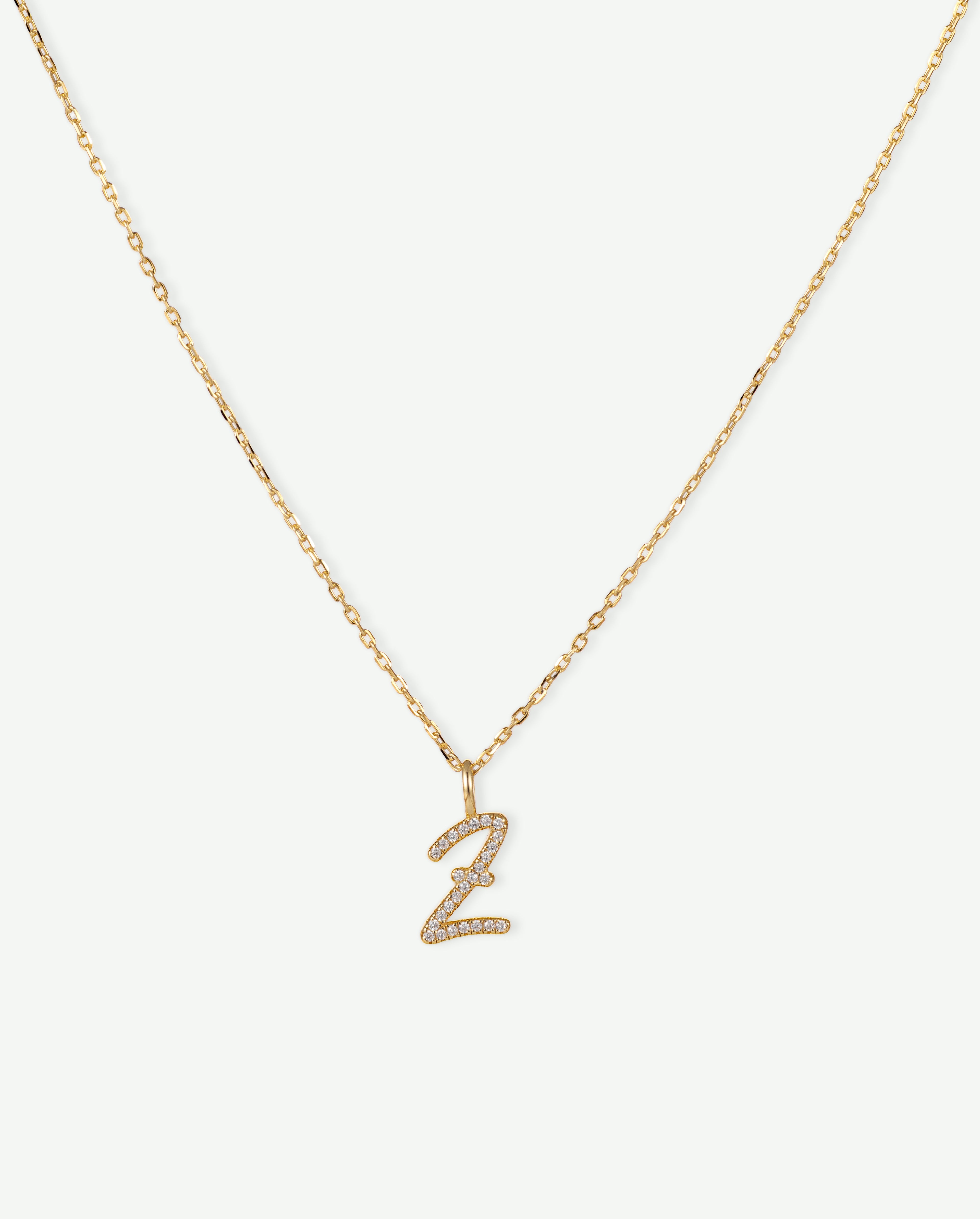 Letter Z Charm