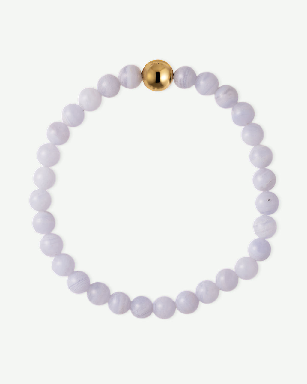 Blue Agate Beaded Bracelet / Necklace