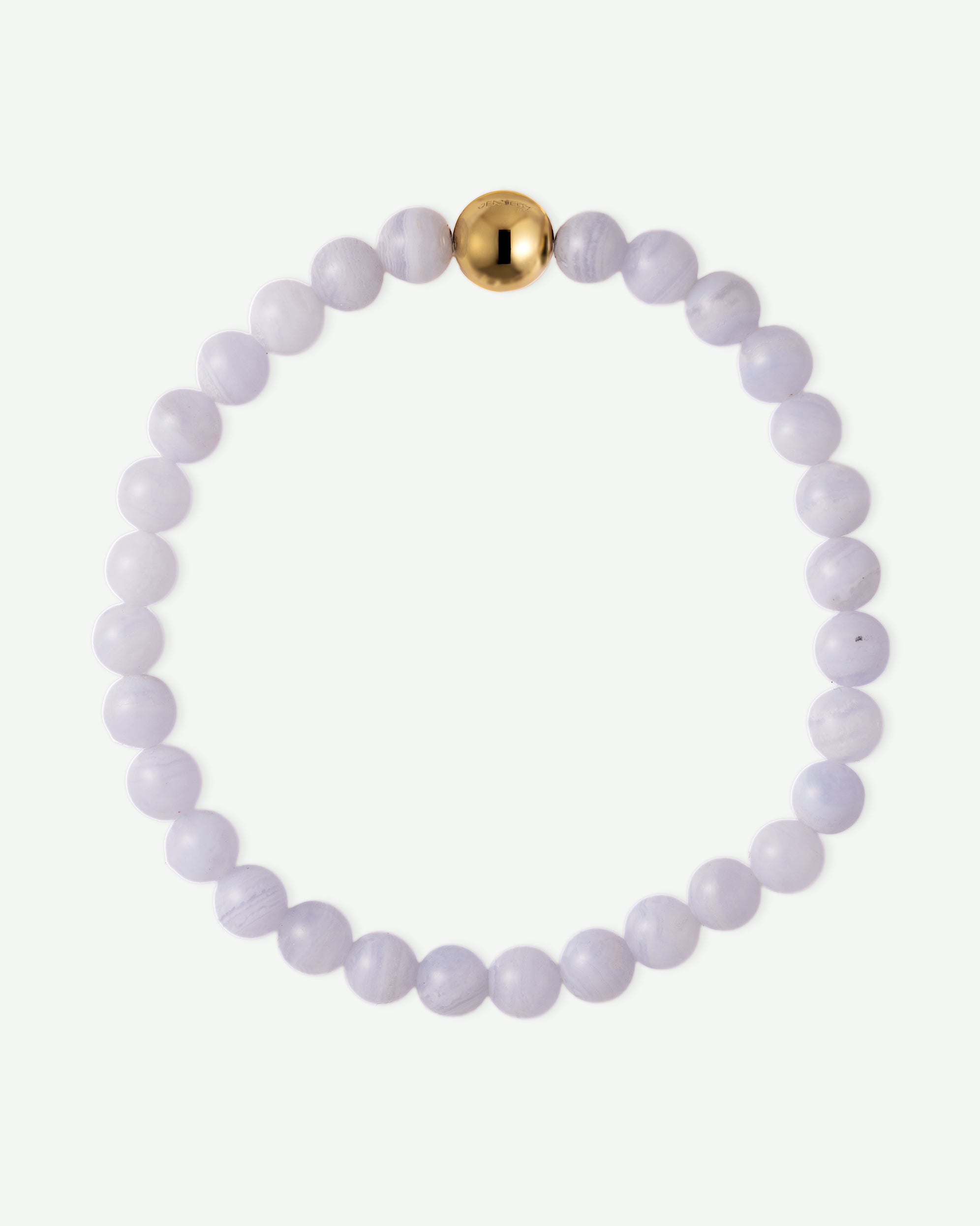 Blue Agate Beaded Bracelet / Necklace