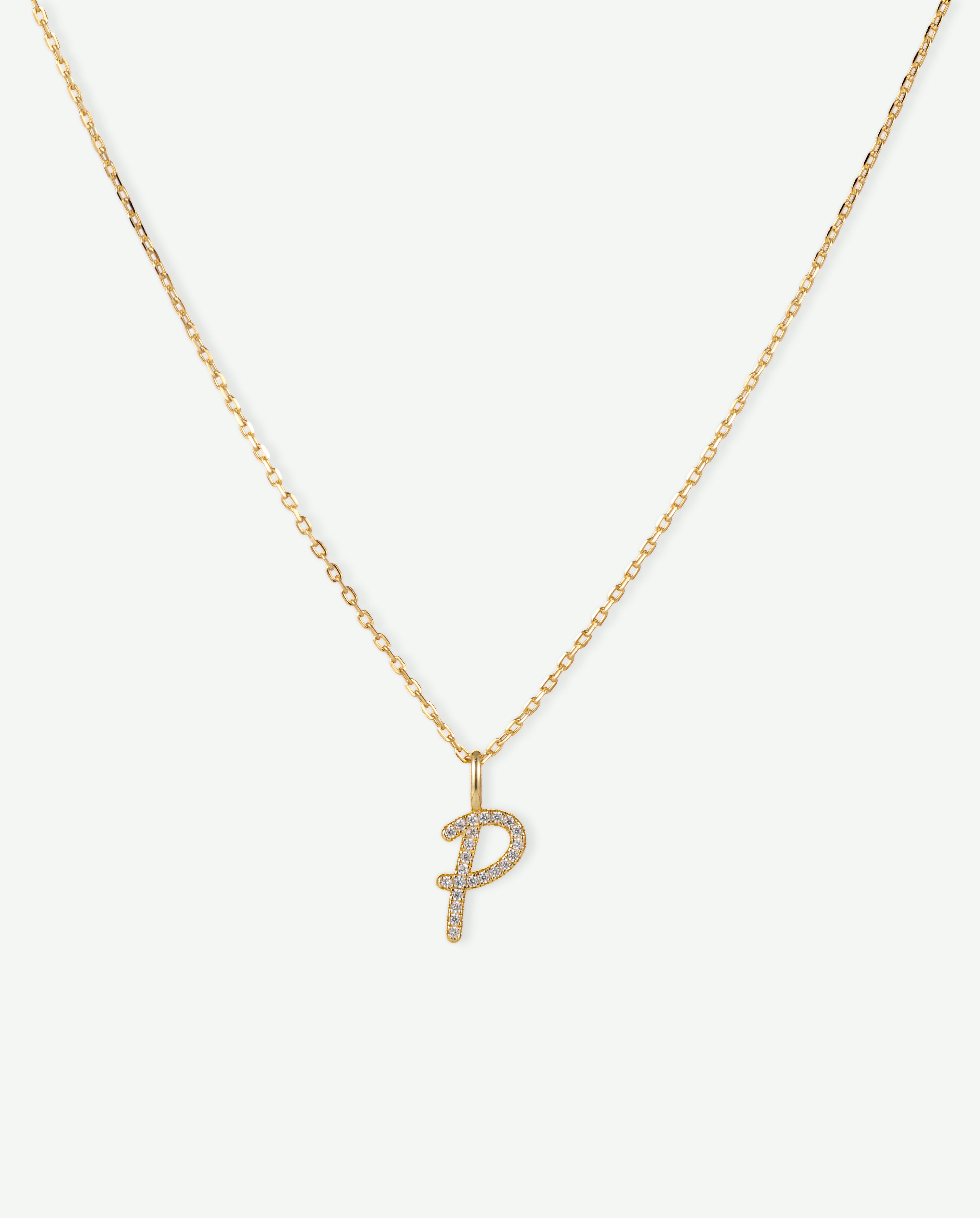 Letter P Charm