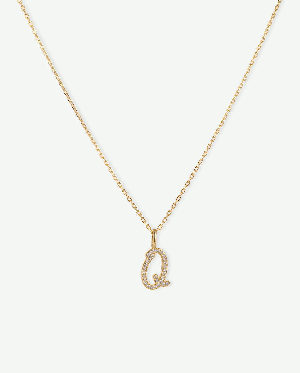 Letter Q Charm