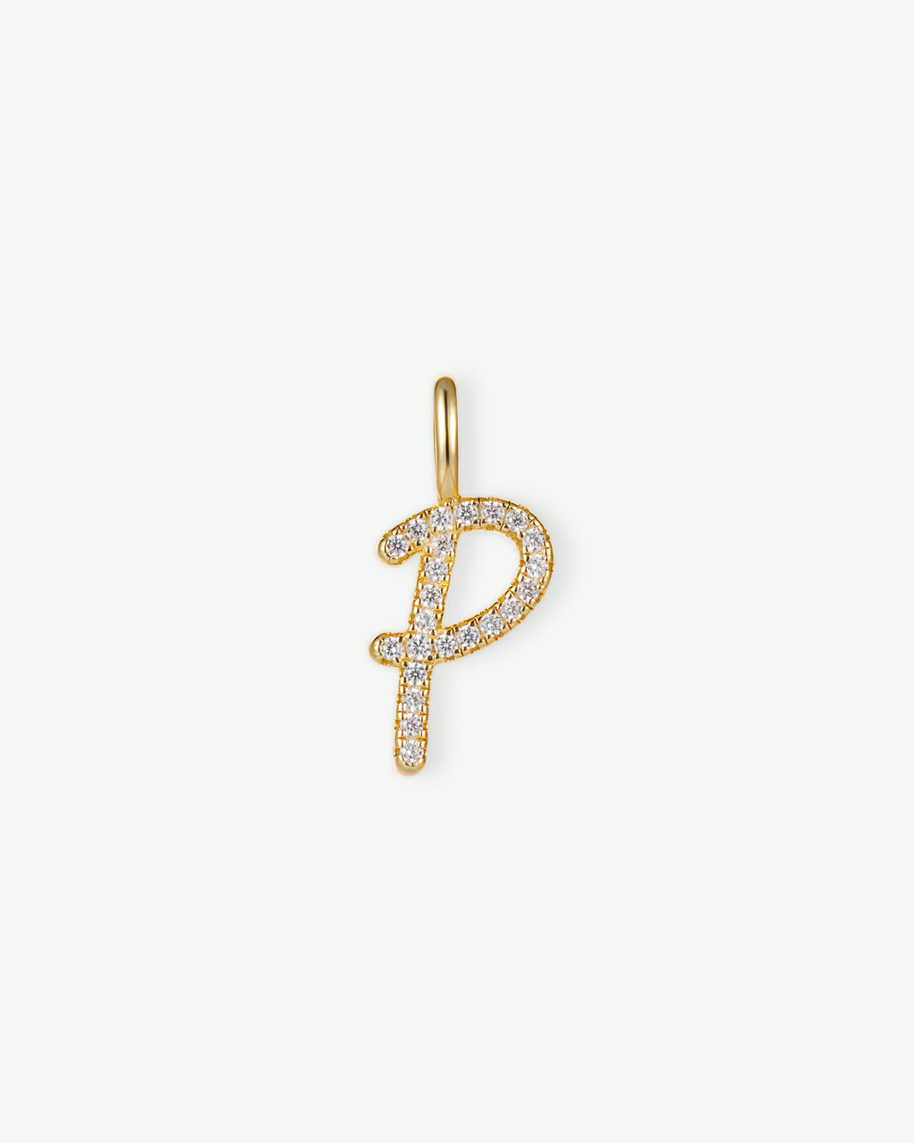 Letter P Charm