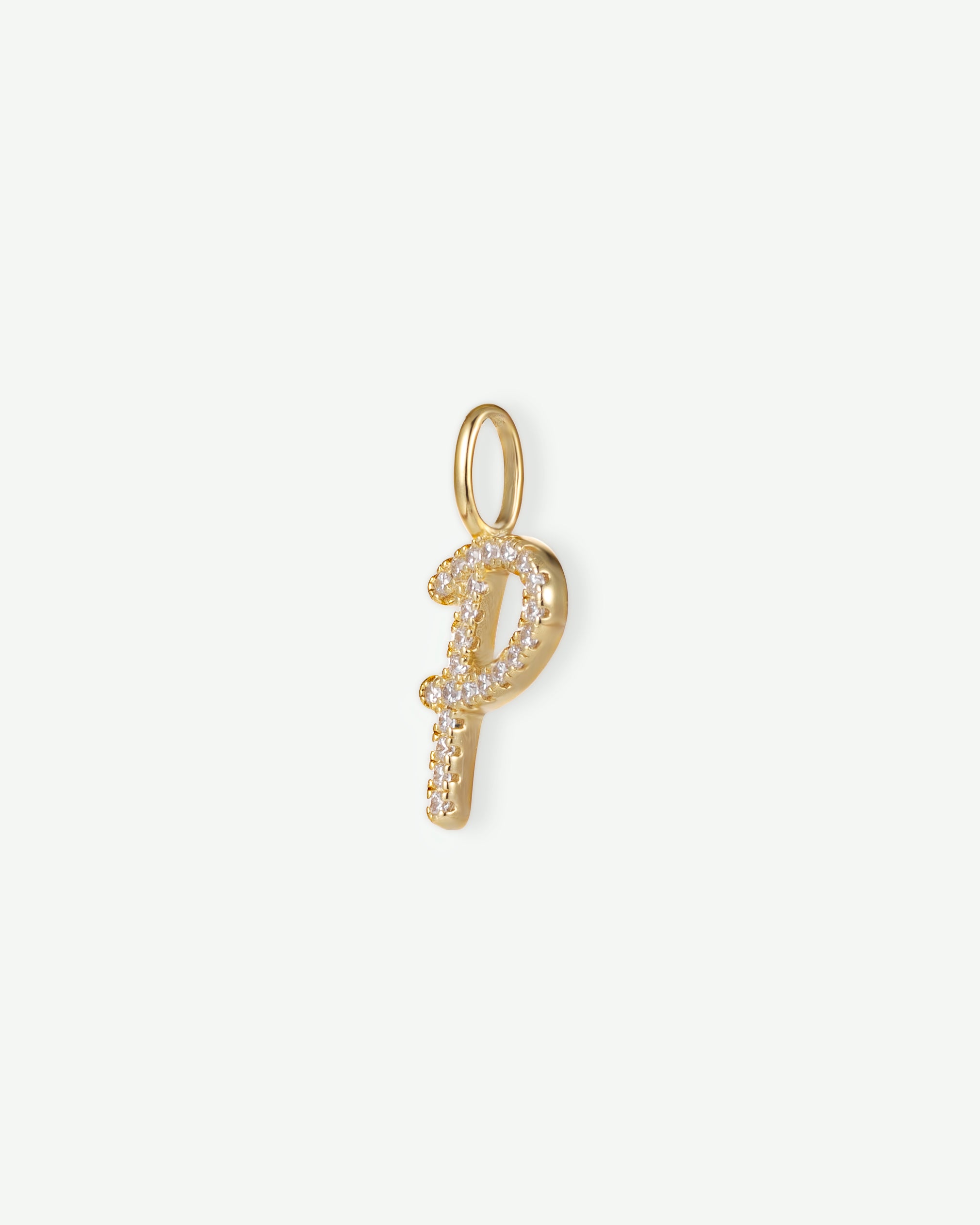Letter P Charm