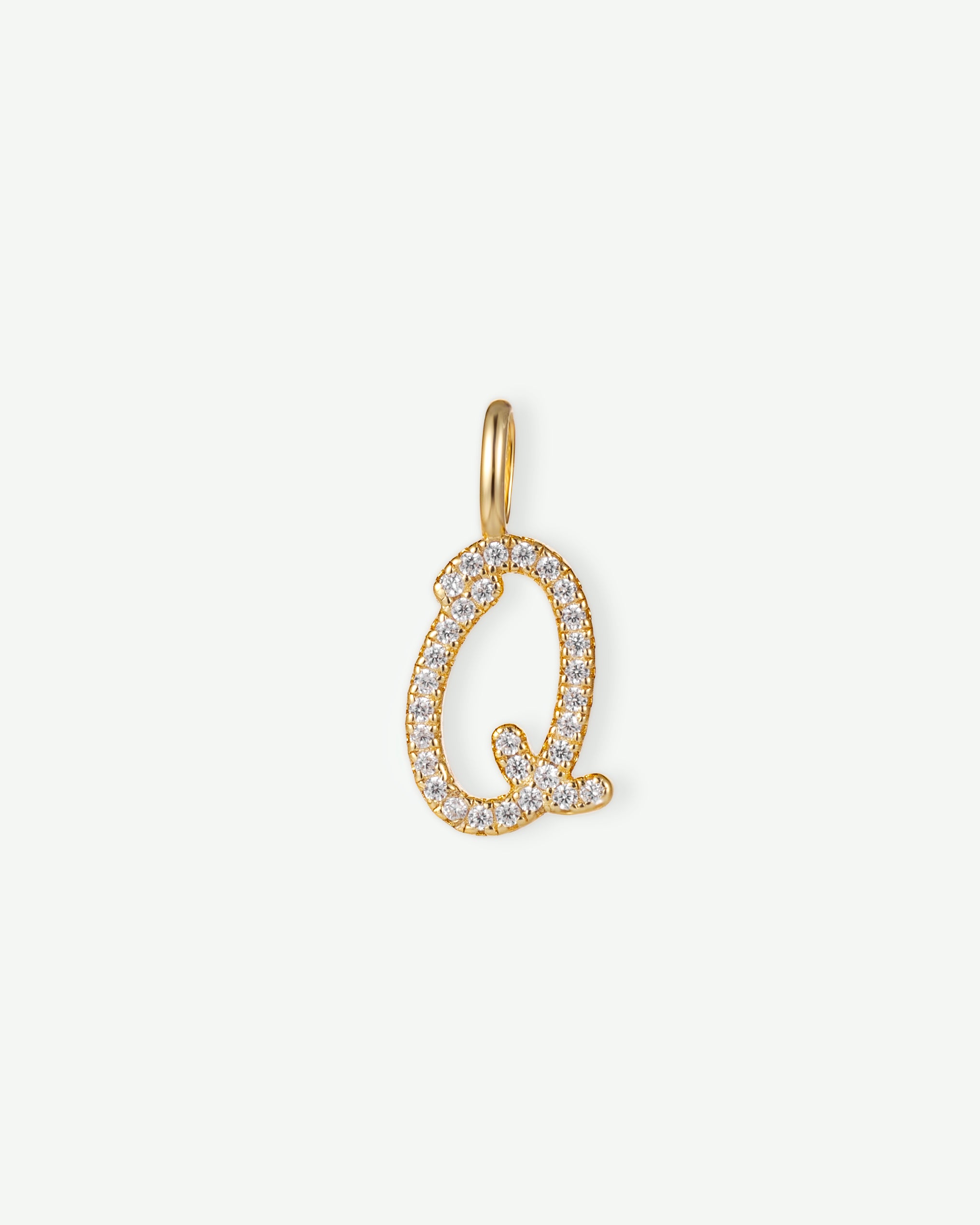 Letter Q Charm