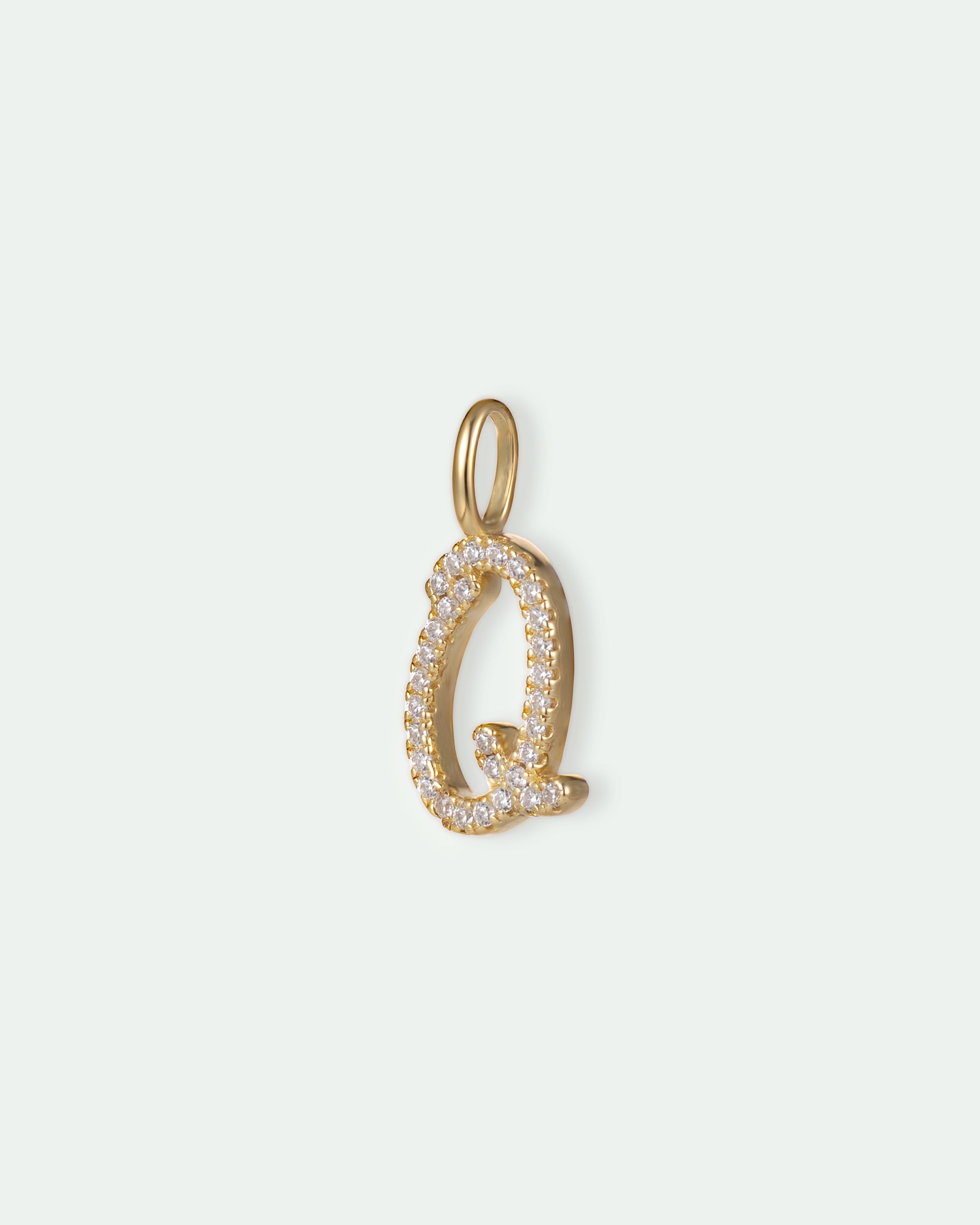 Letter Q Charm