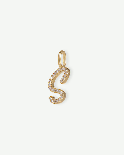 Letter S Charm