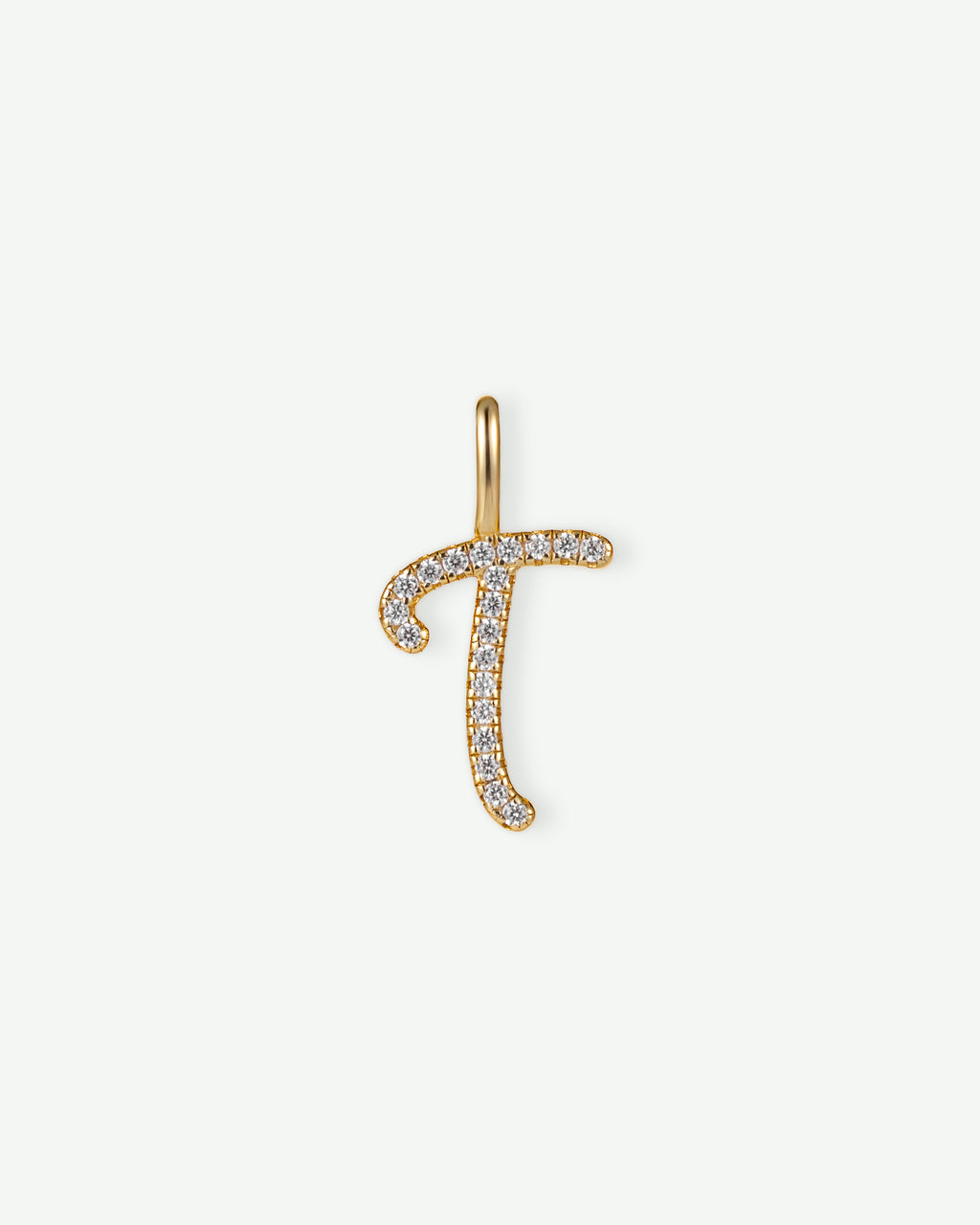Letter T Charm