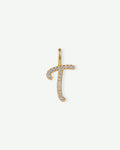 Letter T Charm