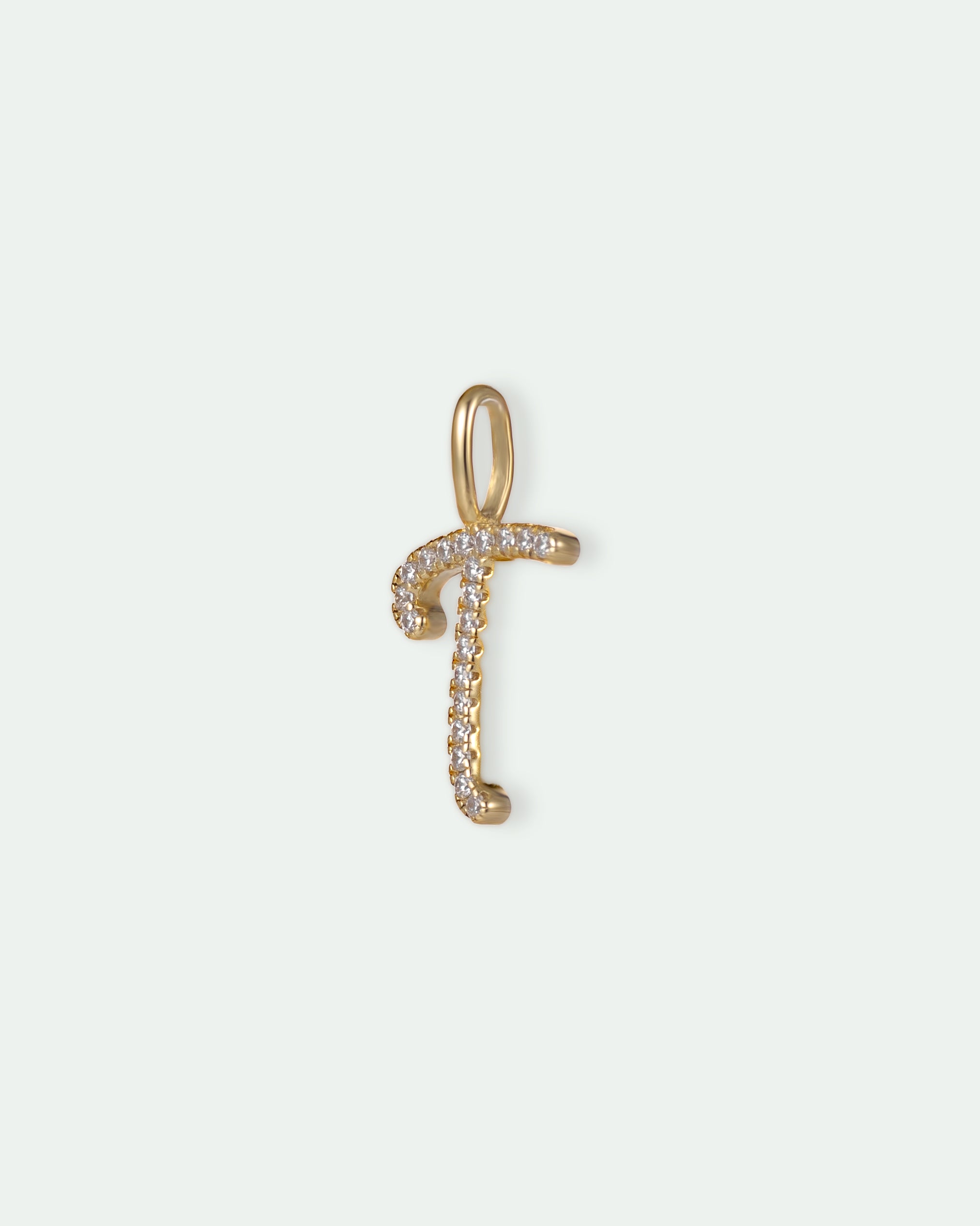 Letter T Charm