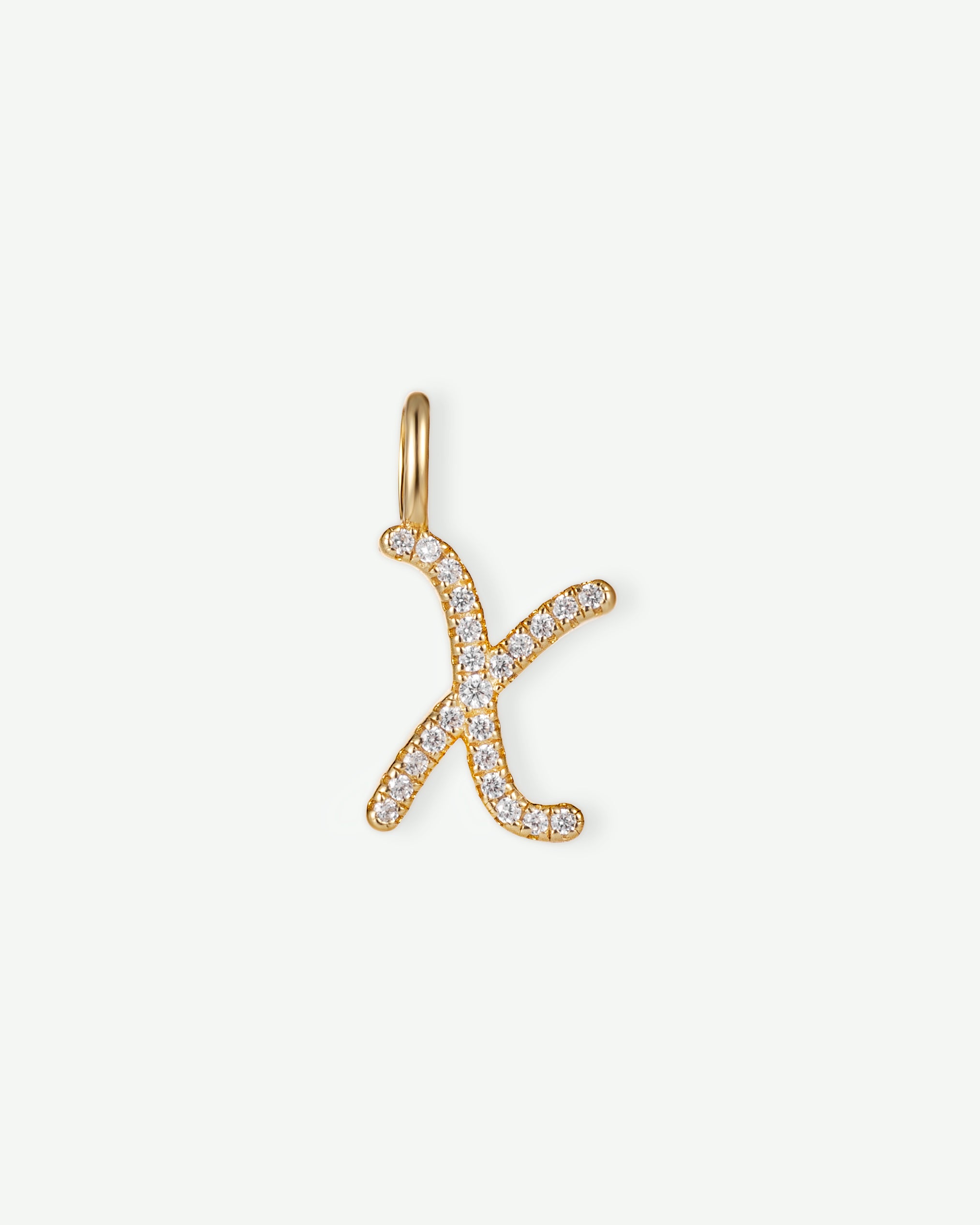 Letter X Charm