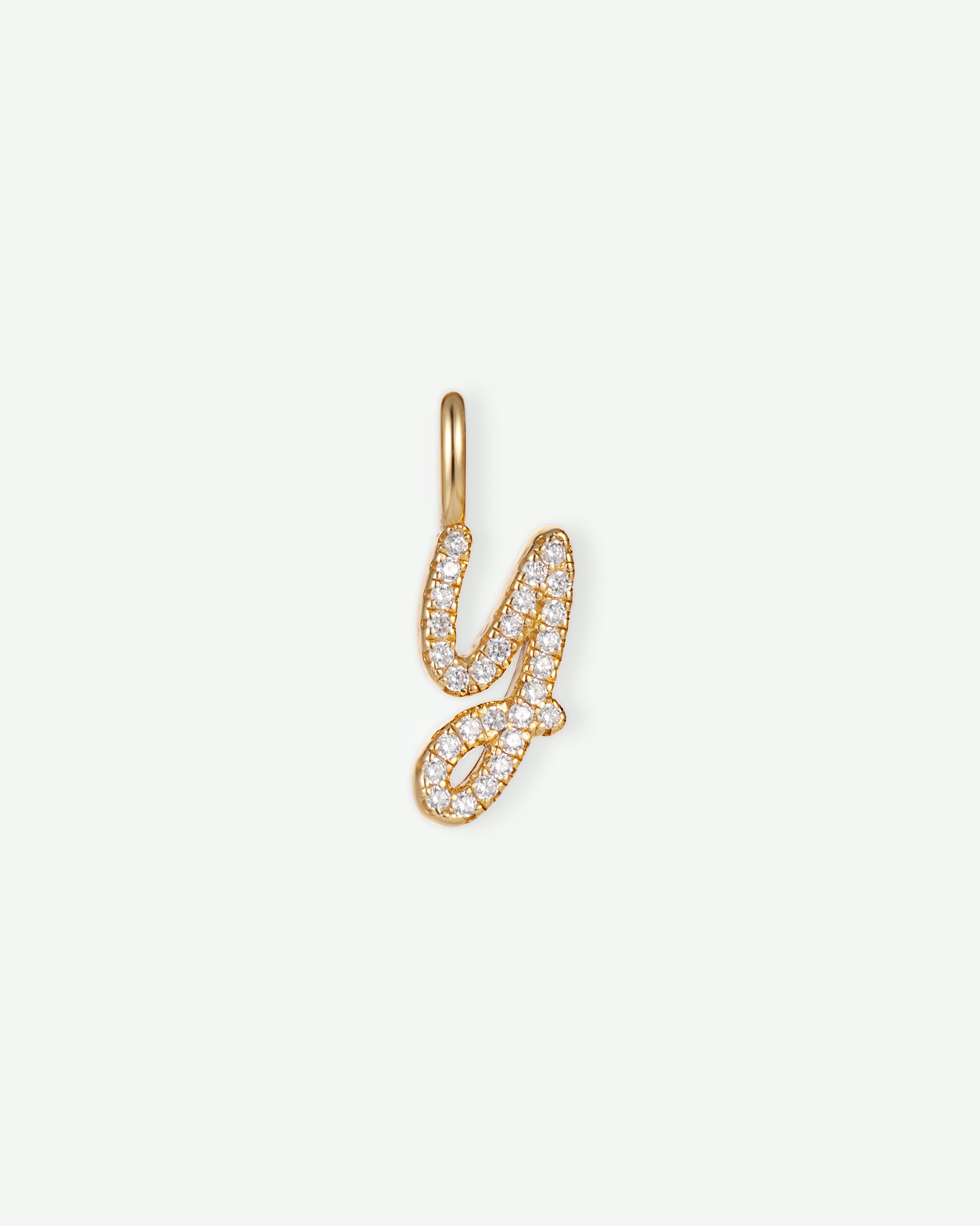 Letter Y Charm
