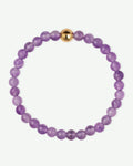 Light Amethyst Beaded Bracelet / Necklace