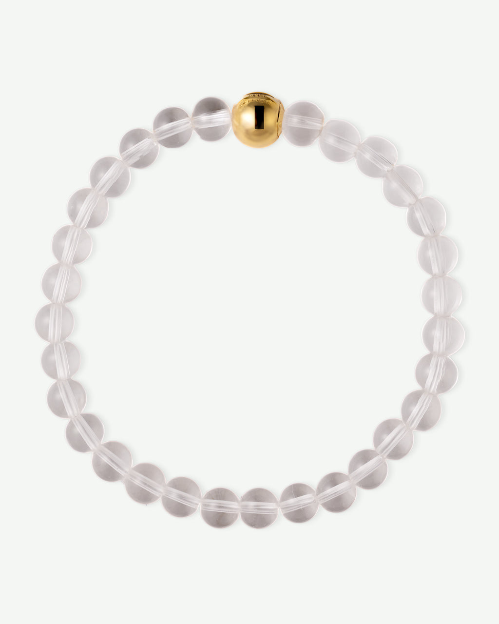 Clear Crystal Beaded Bracelet / Necklace