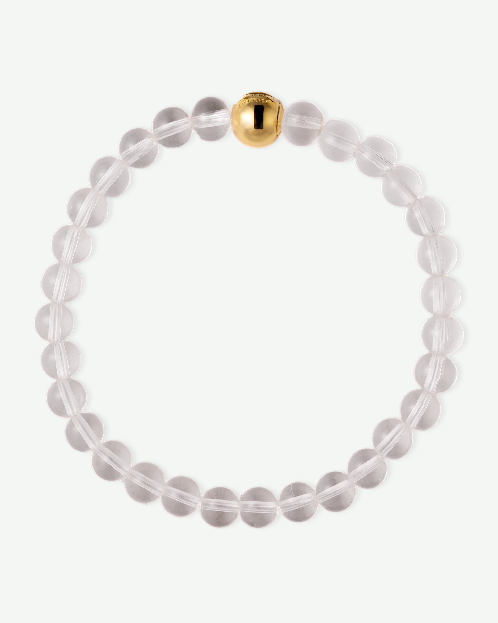 Clear Crystal Beaded Bracelet / Necklace