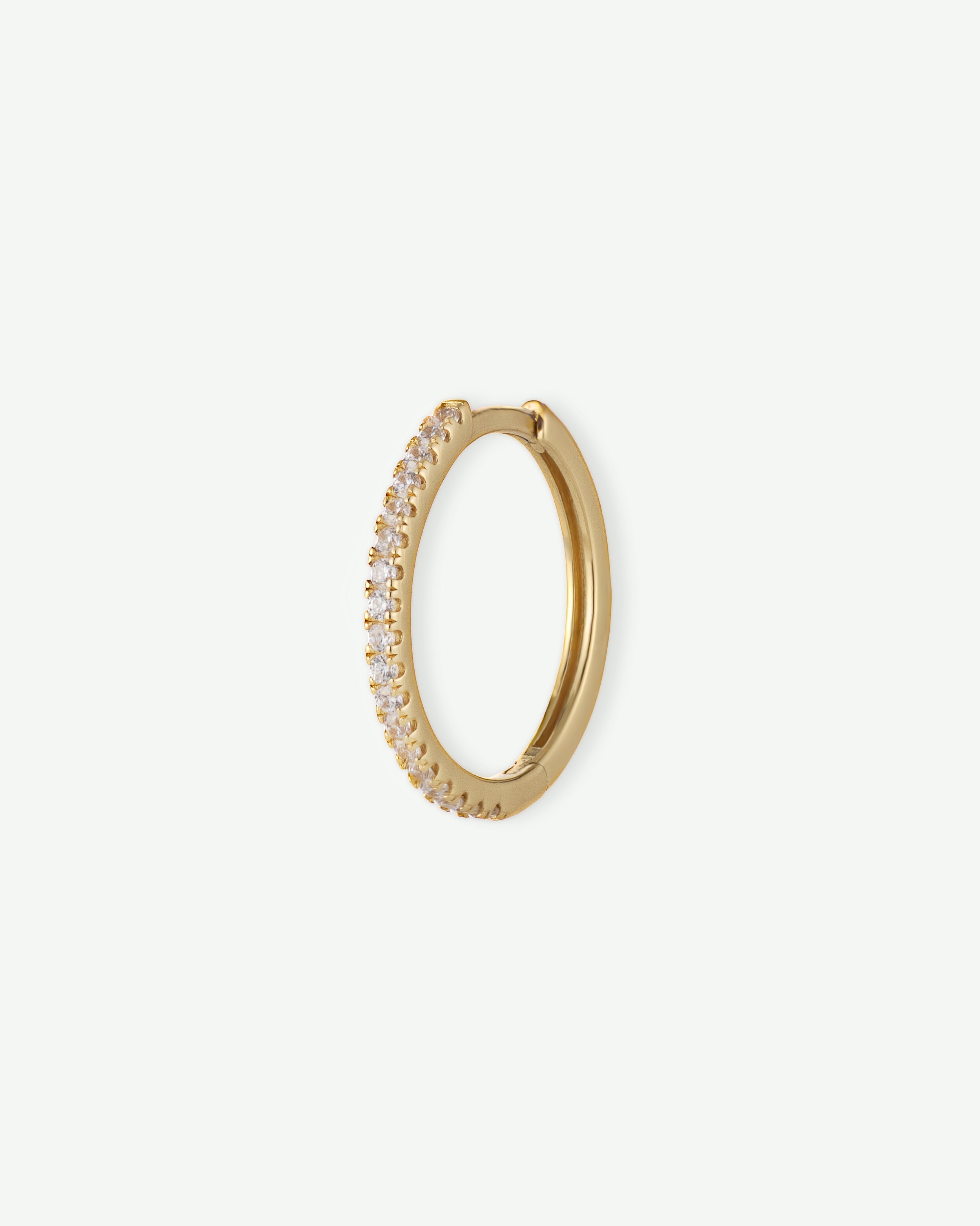 Muse Pavé Hoops Medium