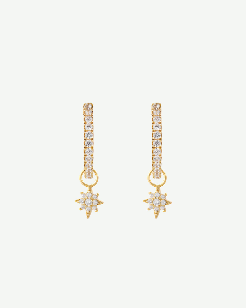 Northern Star Pavé Hoops
