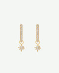 Northern Star Pavé Hoops