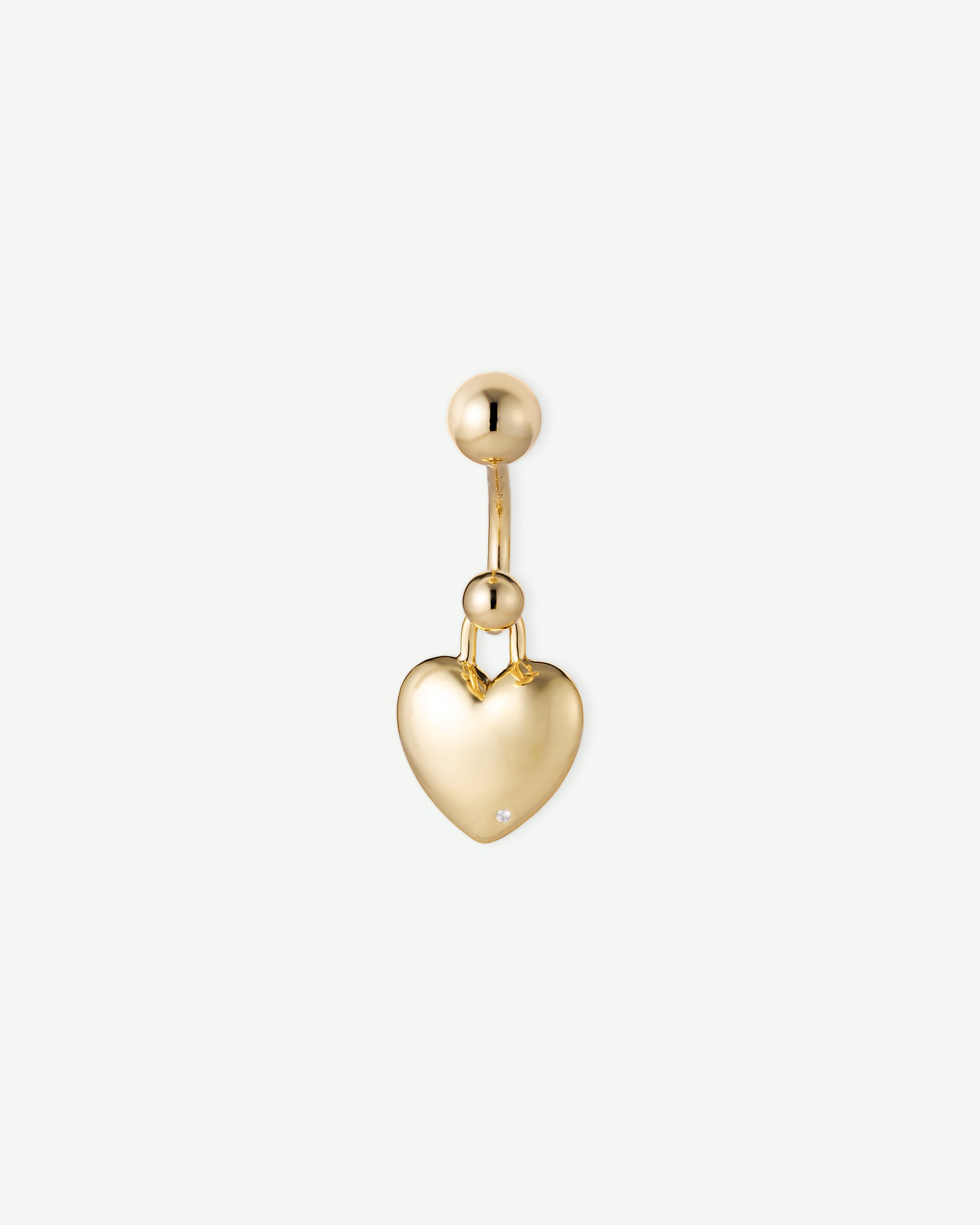 Bead Barbell Earrings