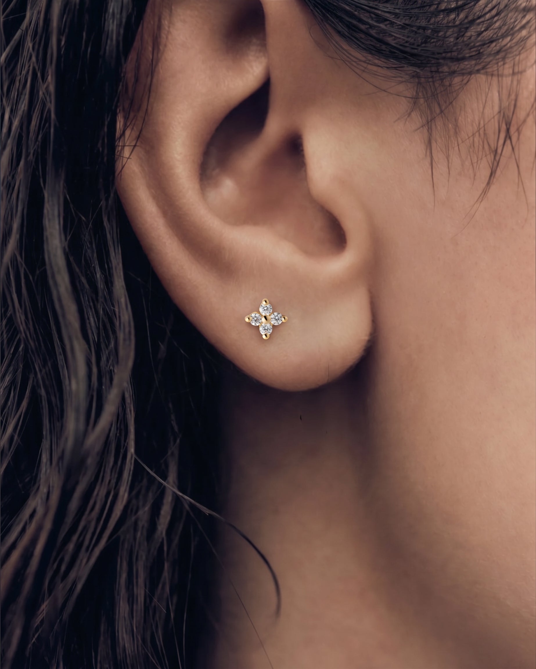 Clover Stud Earrings