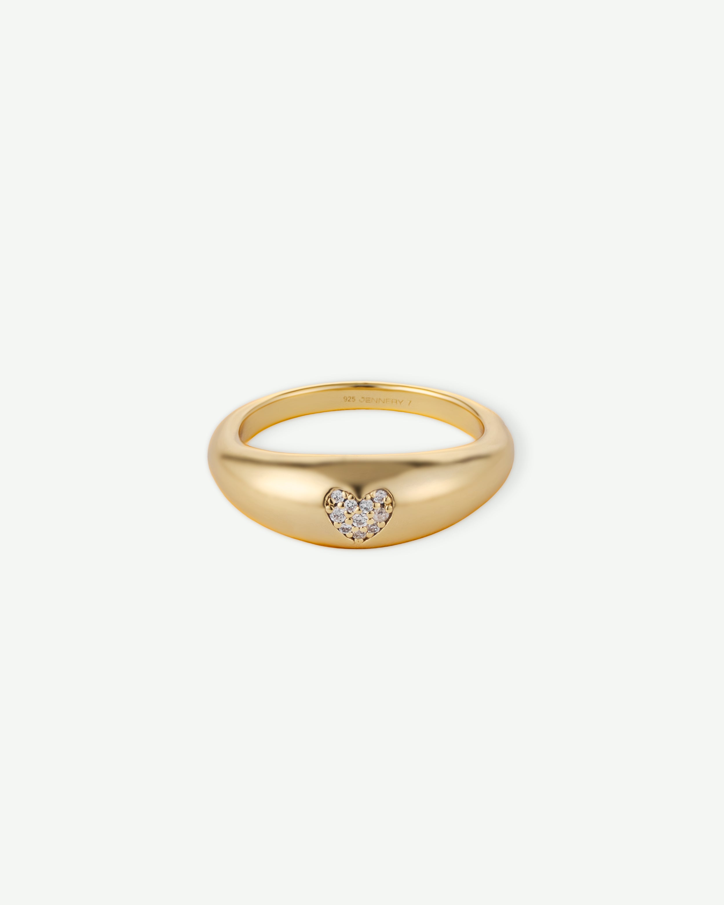 Luminous Heart Ring