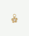 Mother of Pearl Flower Charm
