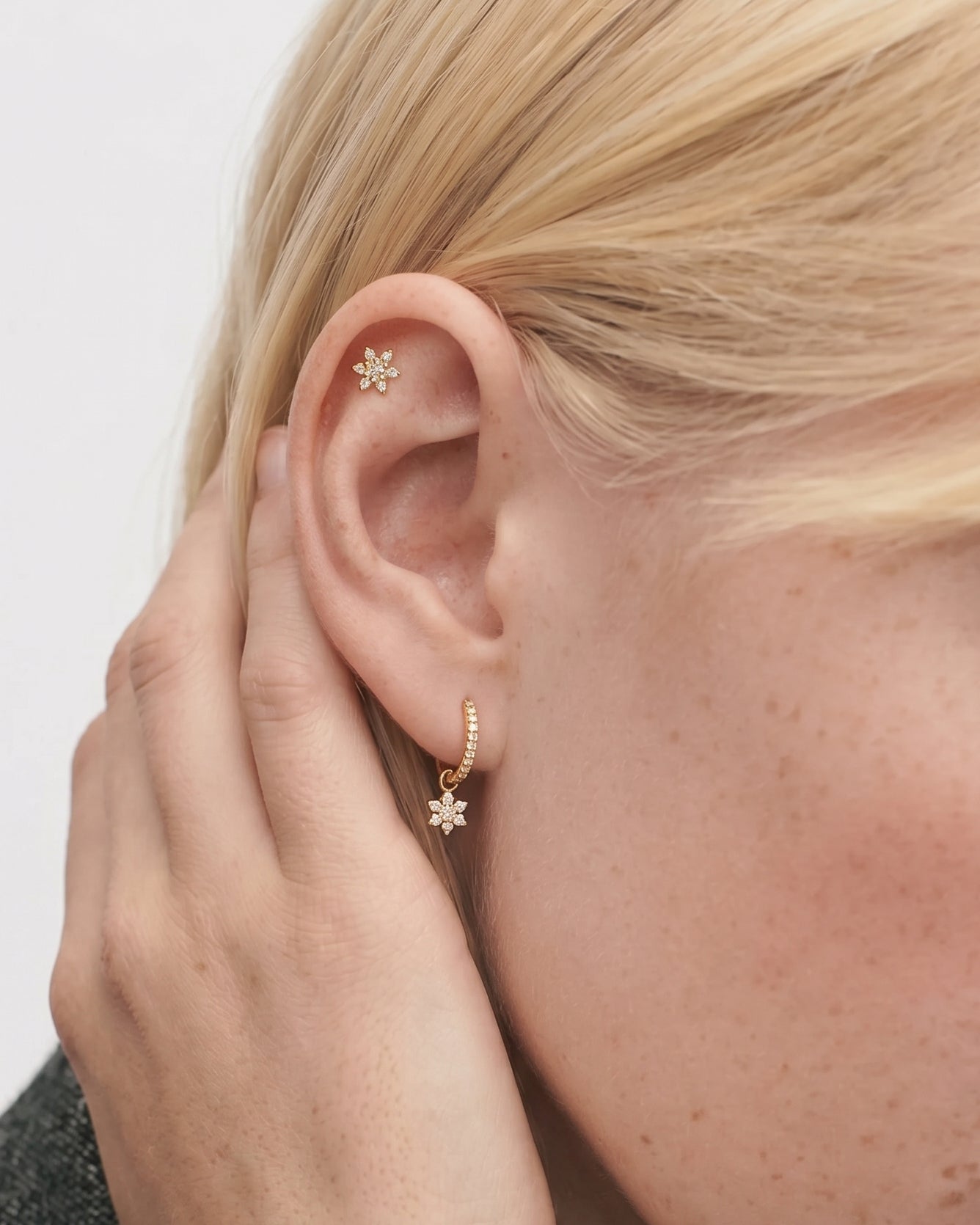 Flower Stud Earrings