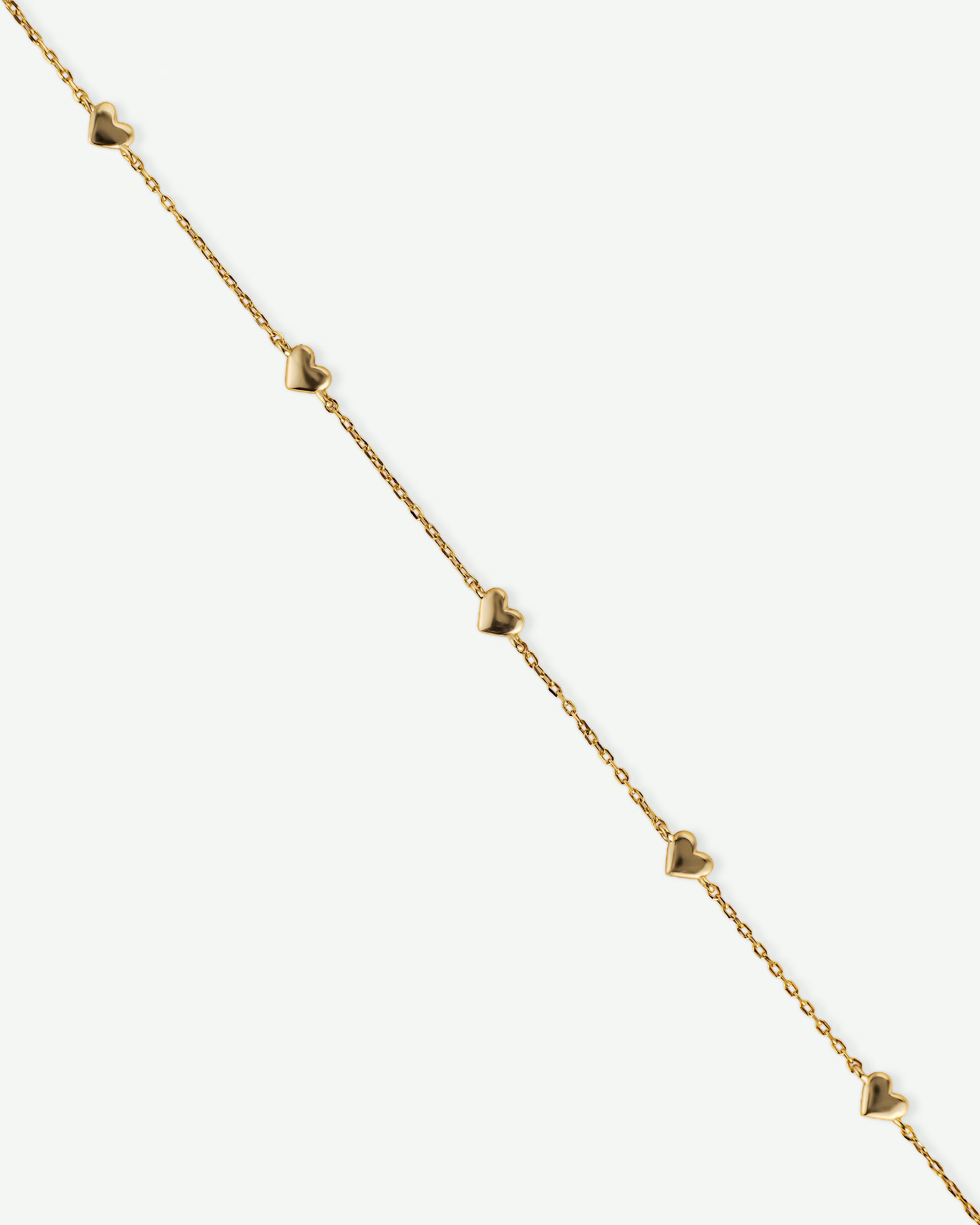 Heart Chain Bracelet