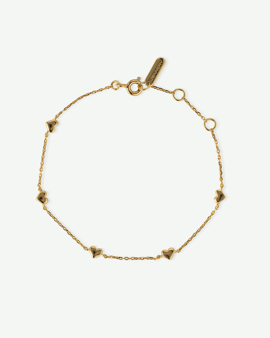 Heart Chain Bracelet