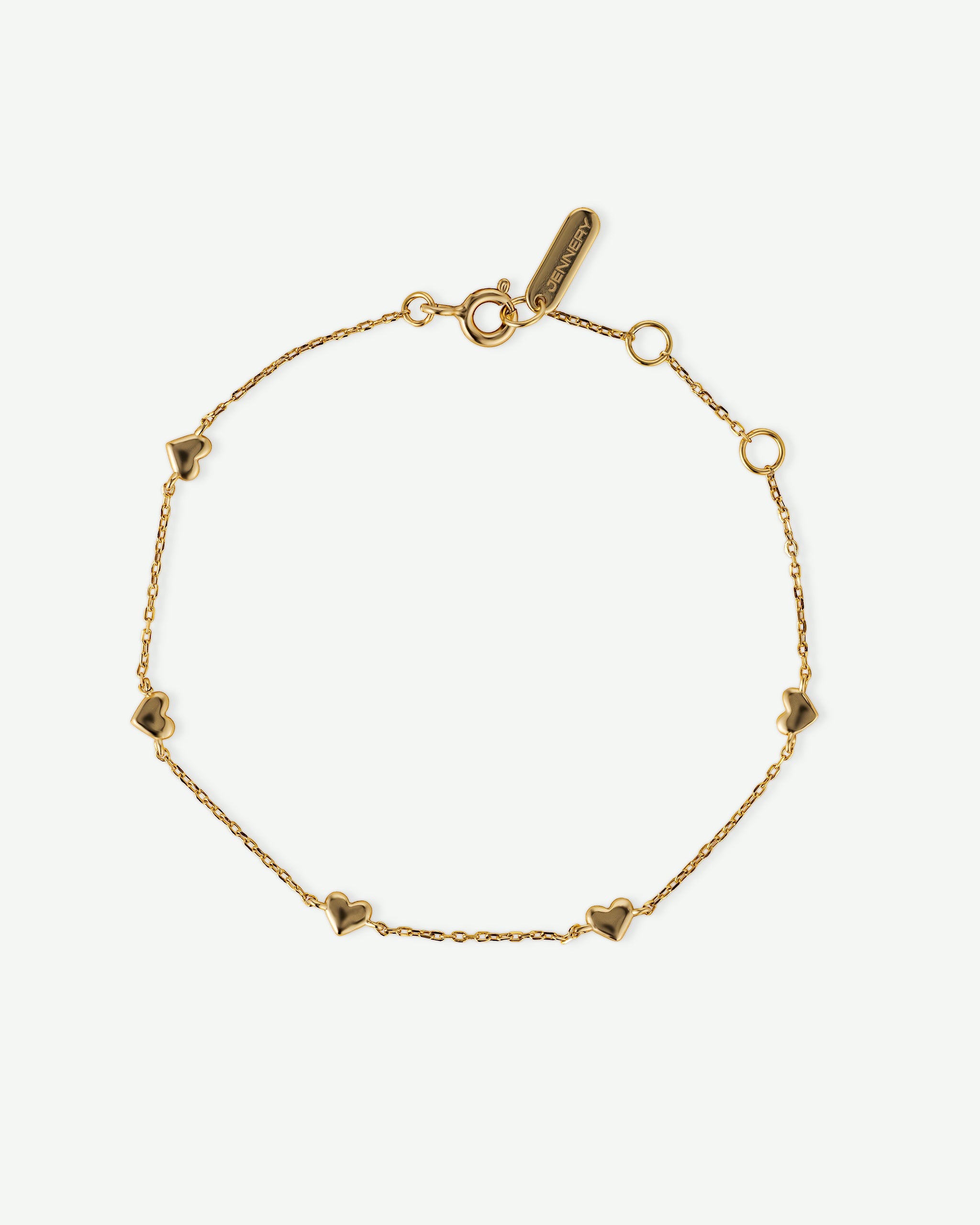 Heart Chain Bracelet