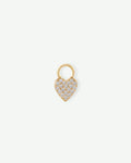 Sparkle Heart Charm