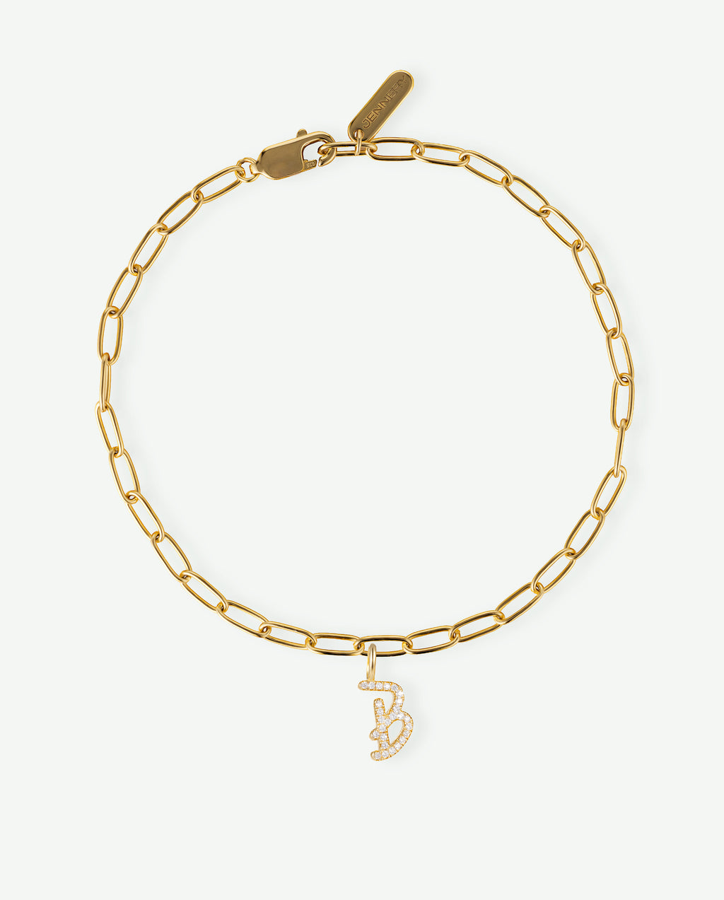 Letter B charm