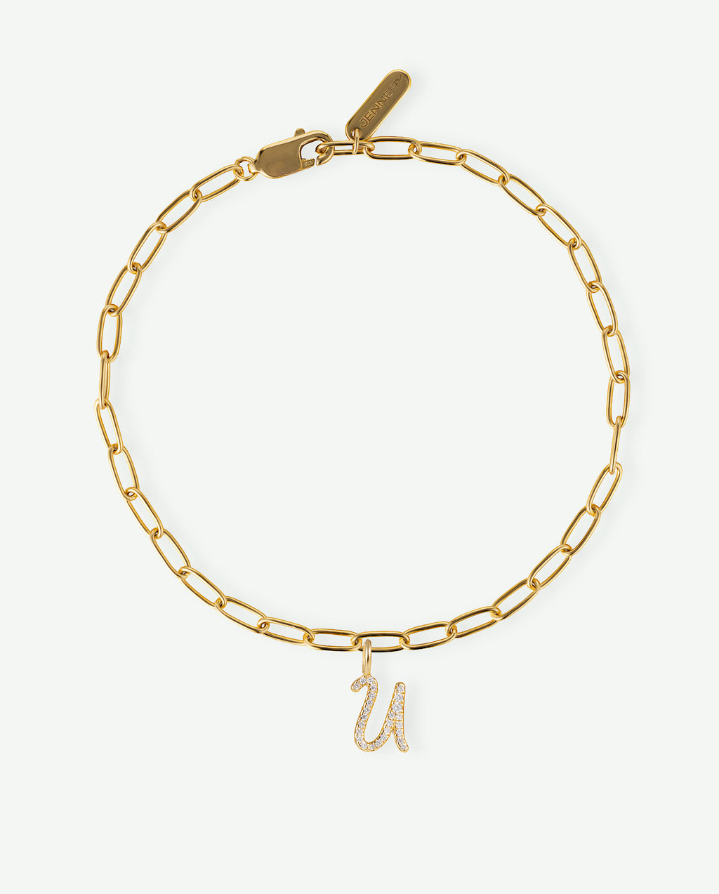 Letter U Charm