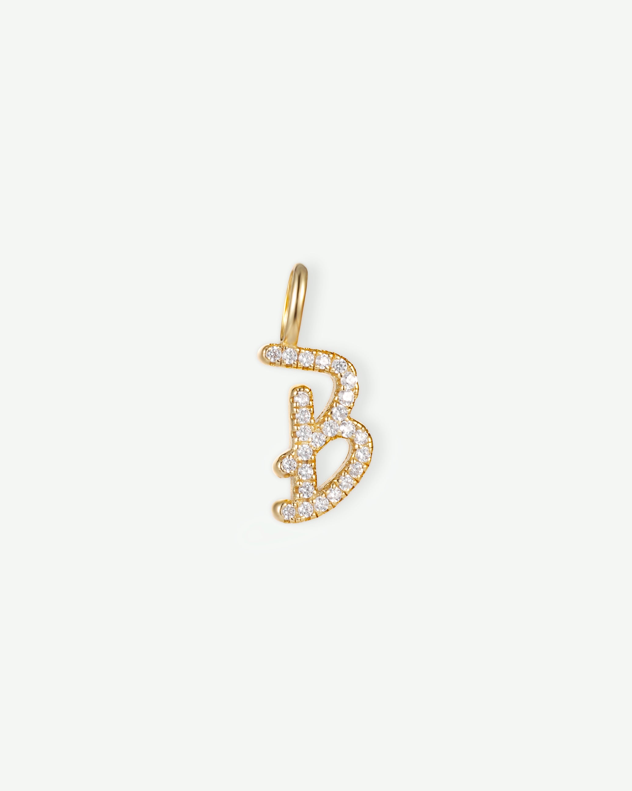 Letter B charm