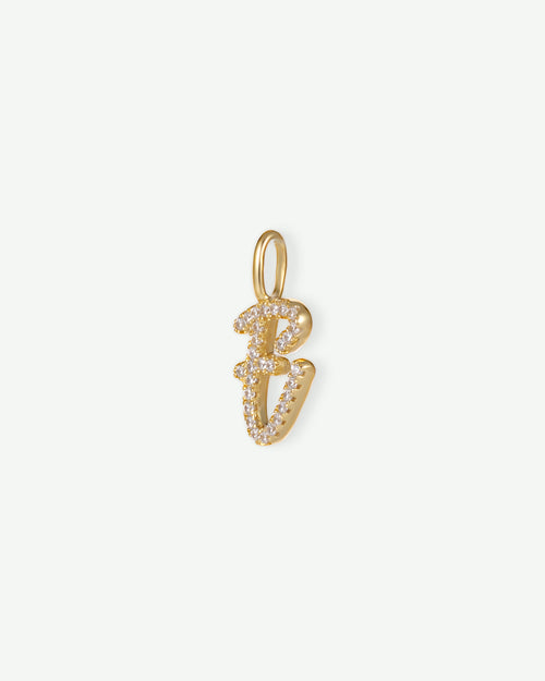 Letter E Charm