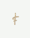 Letter F Charm