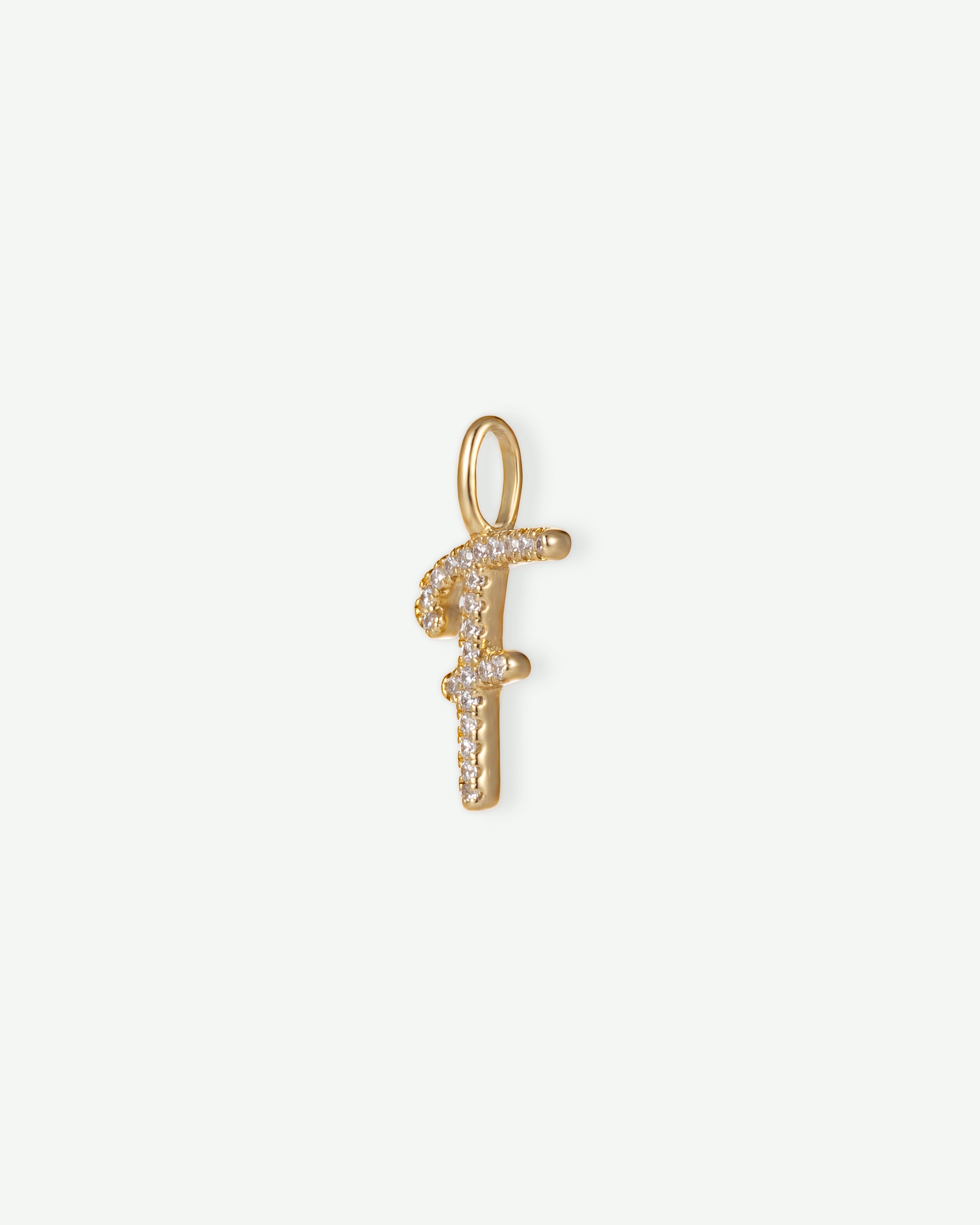Letter F Charm