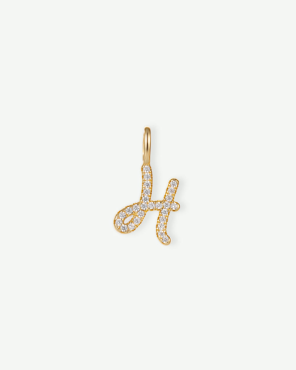 Letter H Charm