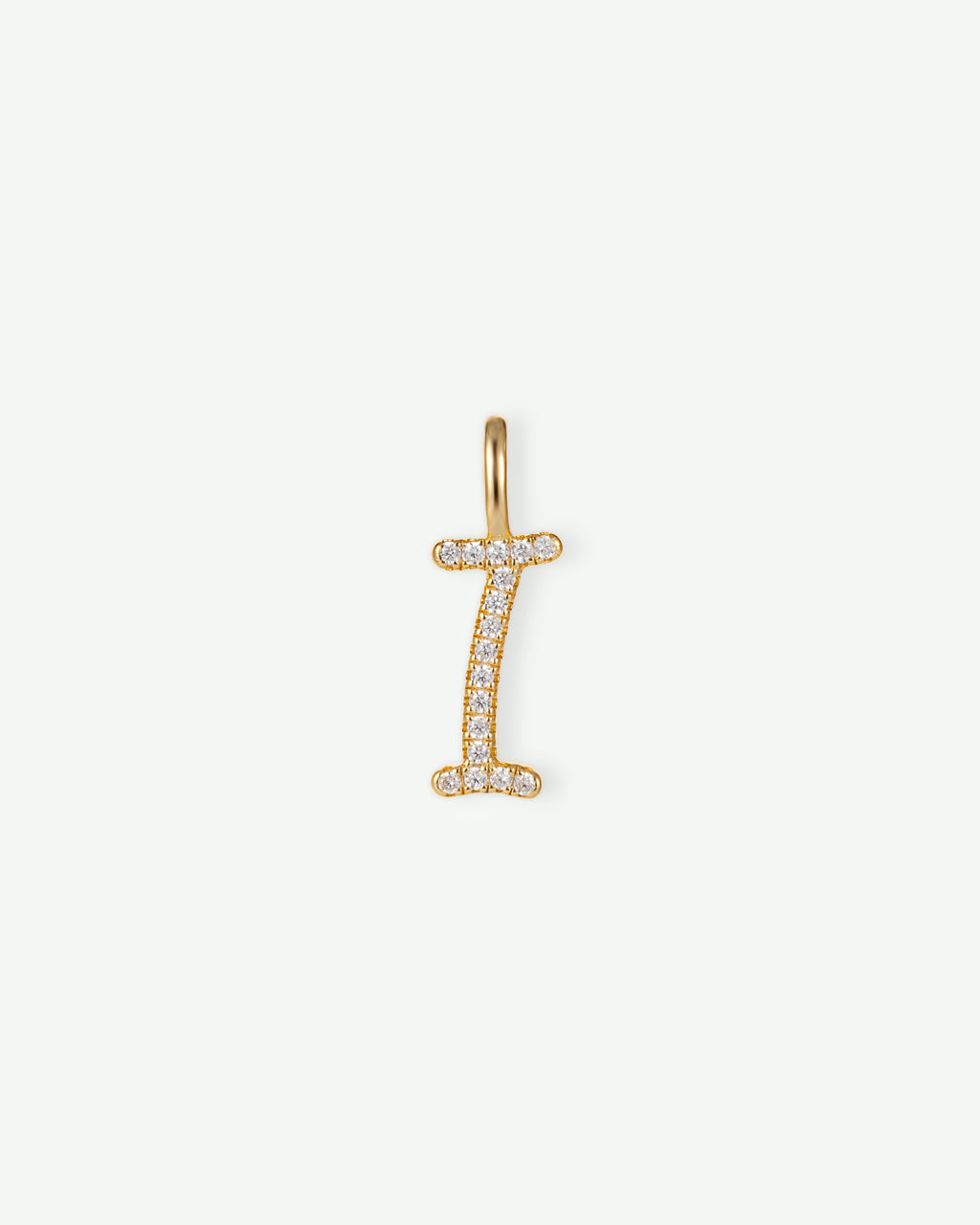 Letter I Charm