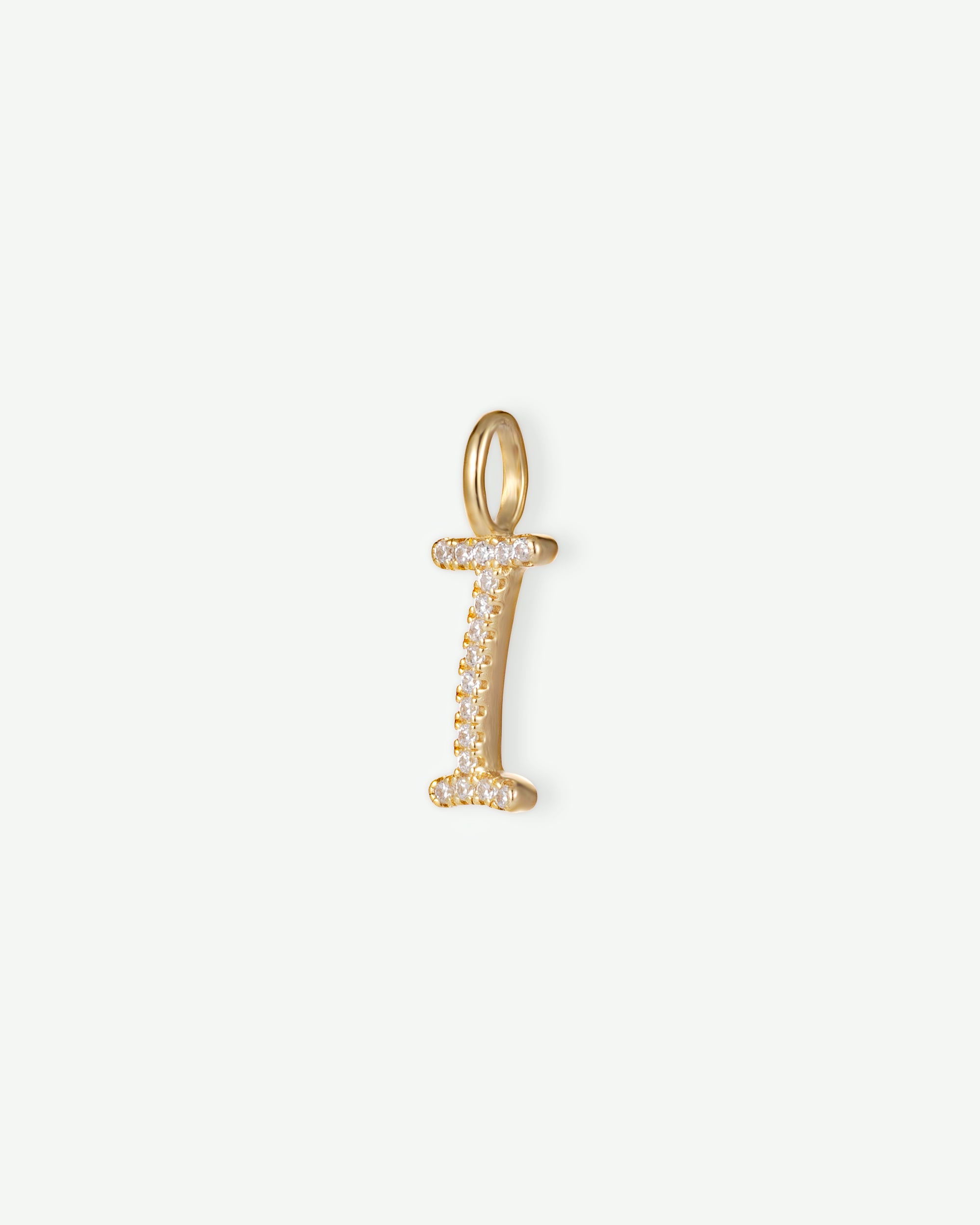 Letter I Charm