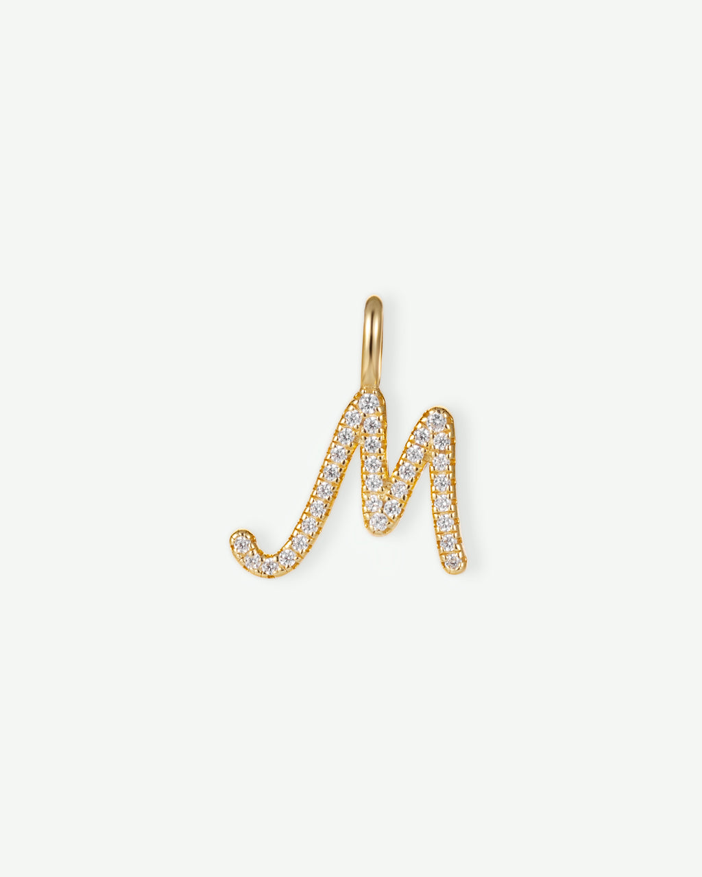 Letter M Charm