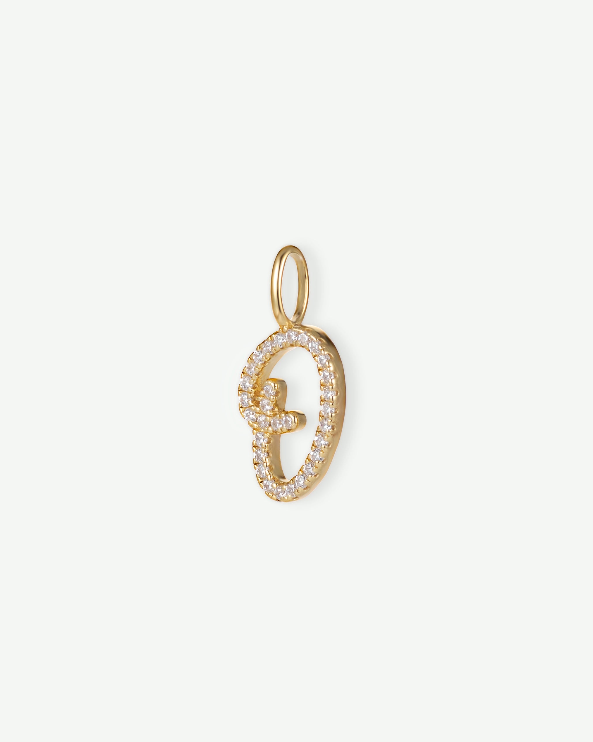 Letter O Charm