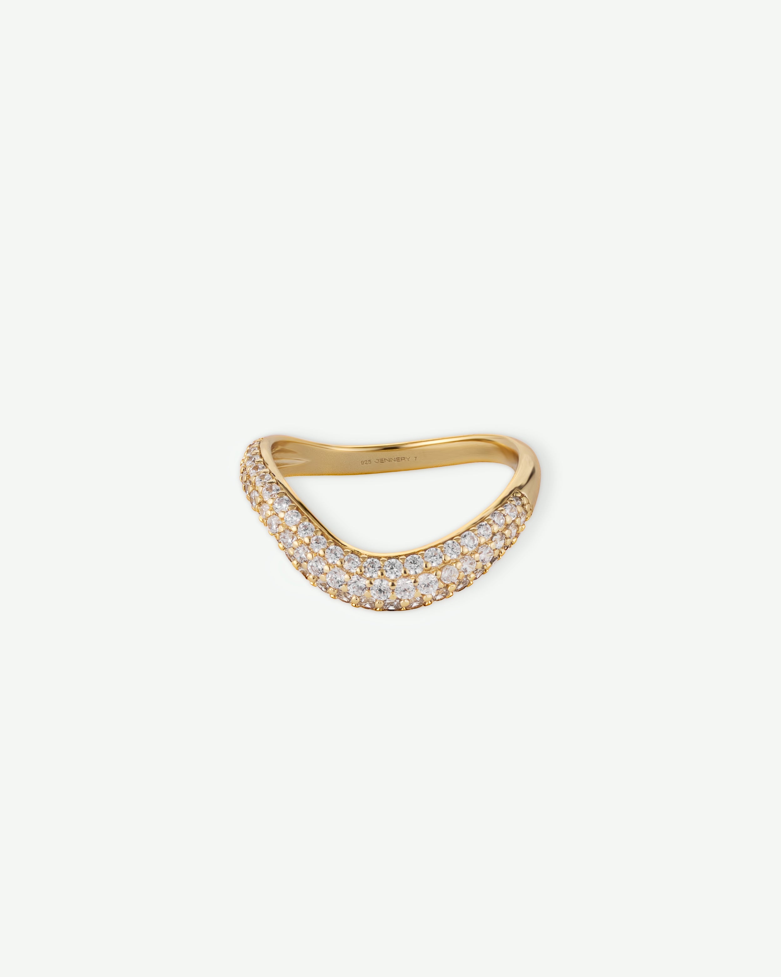 Liquid Pavé Ring