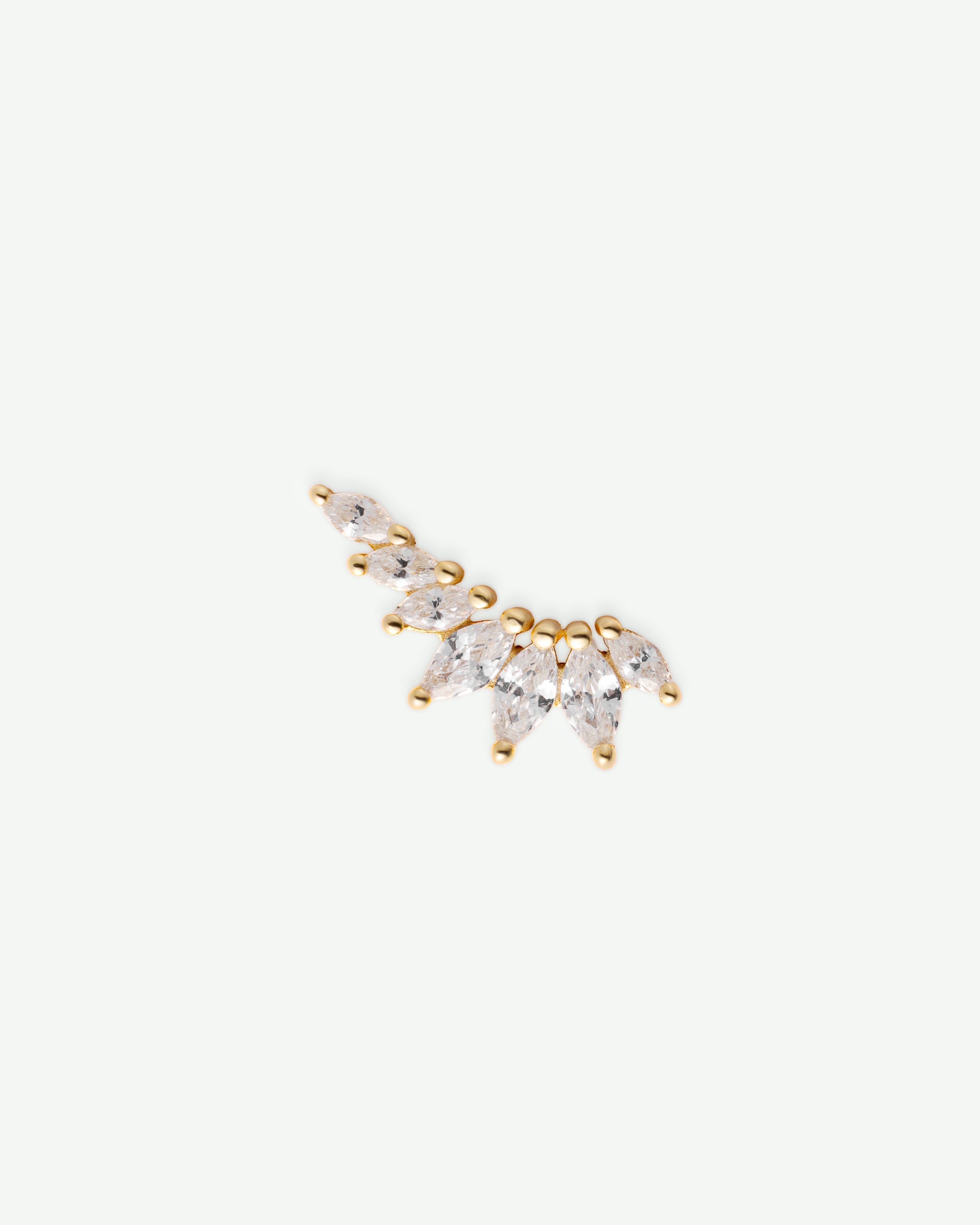 Marquise Ear Climbers