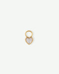 Mother of Pearl Heart Charm
