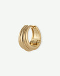 Opulent Dome Wave Earrings