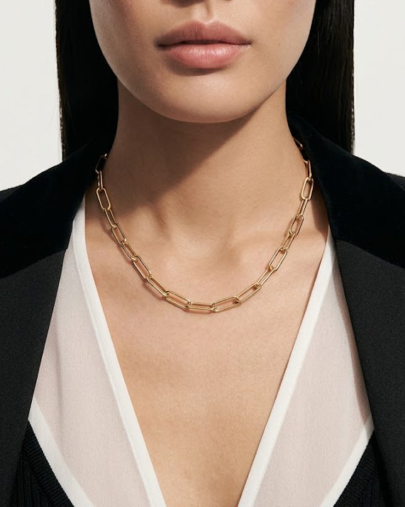 Paperclip Chain Necklace