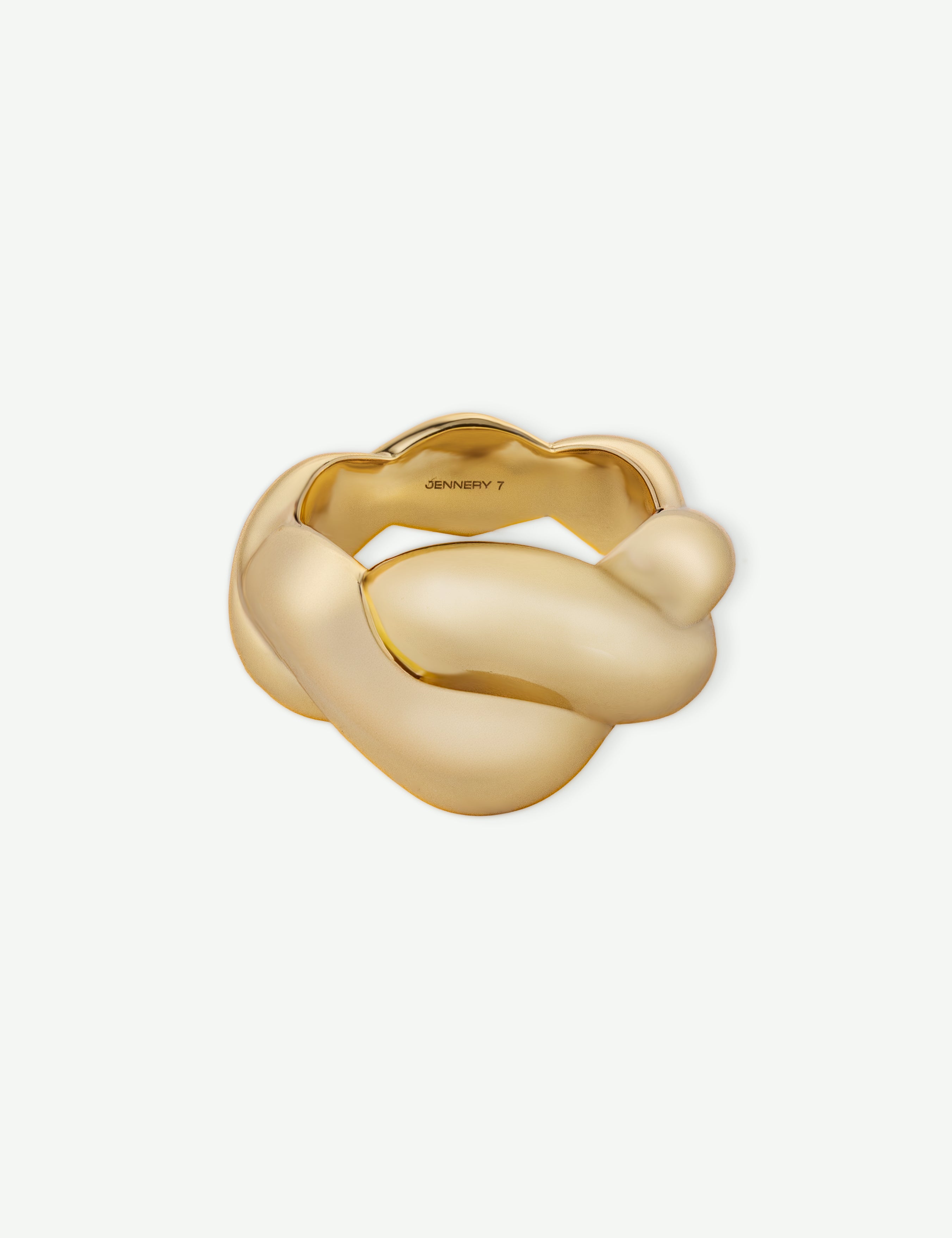Sculptural Heart Ring